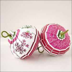 how to make paper christmas ornaments aGiz